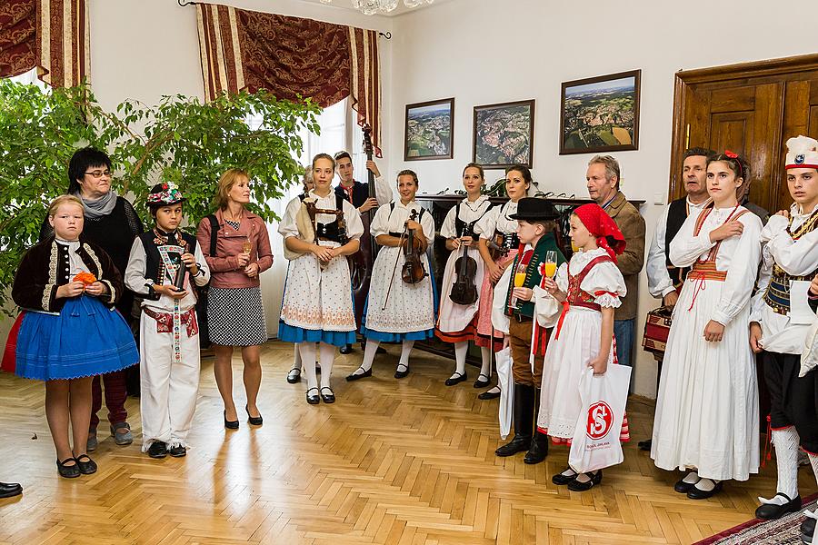 St.-Wenzels-Fest und Internationales Folklorefestival 2015 in Český Krumlov, Samstag 26. September 2015