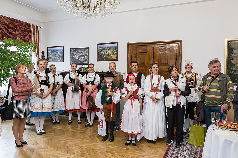 St.-Wenzels-Fest und Internationales Folklorefestival 2015 in Český Krumlov, Samstag 26. September 2015