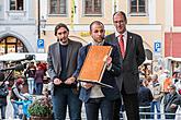 Saint Wenceslas Celebrations and International Folk Music Festival 2015 in Český Krumlov, Saturday 26th September 2015, photo by: Lubor Mrázek