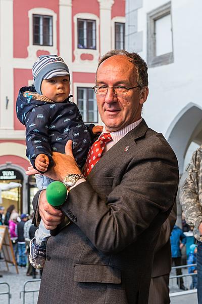 St.-Wenzels-Fest und Internationales Folklorefestival 2015 in Český Krumlov, Samstag 26. September 2015