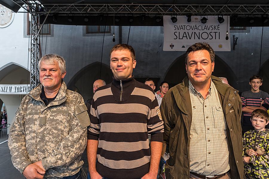 Svatováclavské slavnosti a Mezinárodní folklórní festival 2015 v Českém Krumlově, sobota 26. září 2015