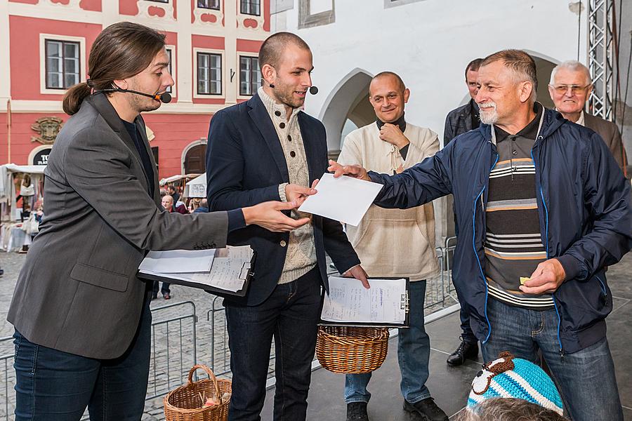 St.-Wenzels-Fest und Internationales Folklorefestival 2015 in Český Krumlov, Samstag 26. September 2015