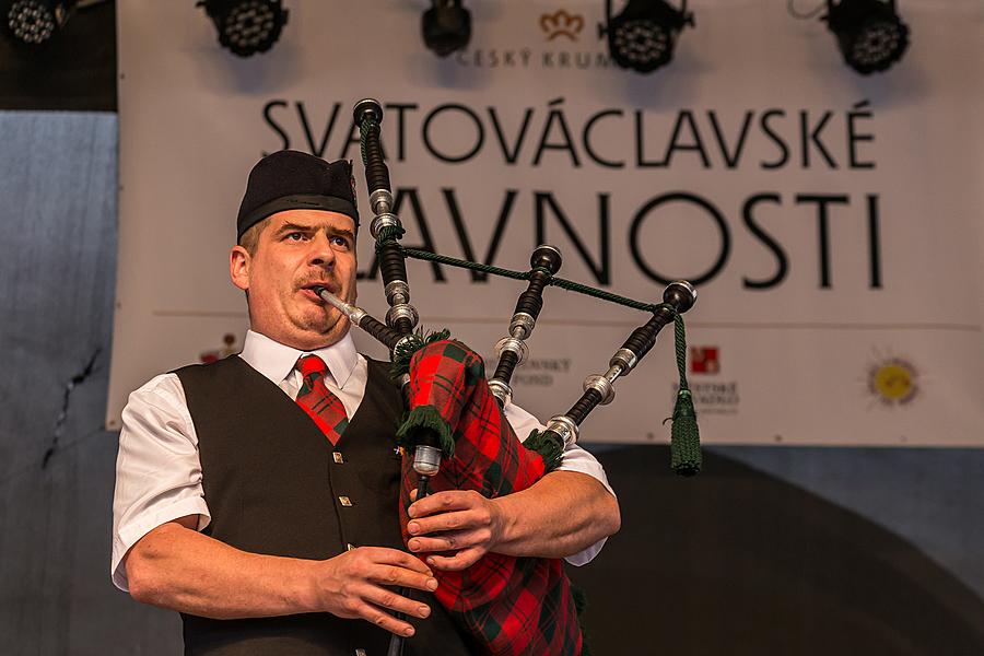 St.-Wenzels-Fest und Internationales Folklorefestival 2015 in Český Krumlov, Samstag 26. September 2015