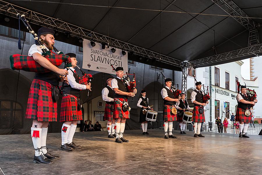 St.-Wenzels-Fest und Internationales Folklorefestival 2015 in Český Krumlov, Samstag 26. September 2015