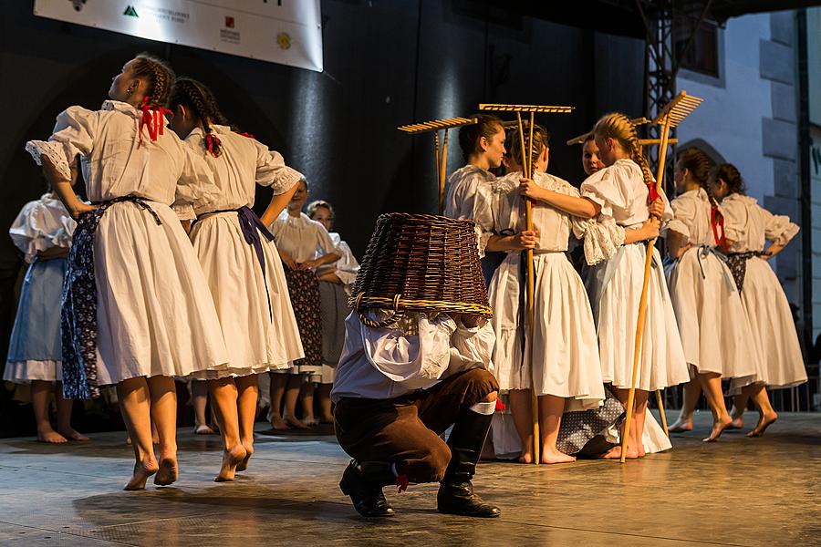 St.-Wenzels-Fest und Internationales Folklorefestival 2015 in Český Krumlov, Samstag 26. September 2015