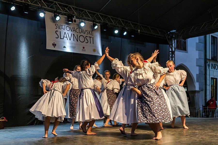 Saint Wenceslas Celebrations and International Folk Music Festival 2015 in Český Krumlov, Saturday 26th September 2015