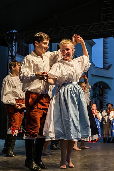 St.-Wenzels-Fest und Internationales Folklorefestival 2015 in Český Krumlov, Samstag 26. September 2015