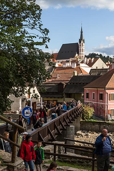 St.-Wenzels-Fest und Internationales Folklorefestival 2015 in Český Krumlov, Sonntag 27. September 2015