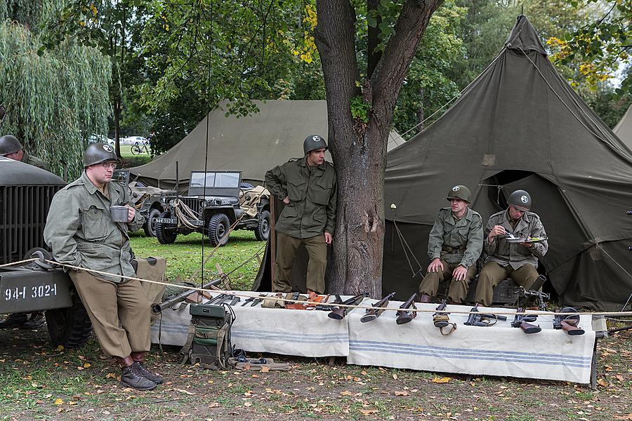 Freedom and Sport - 70th anniversary of the American football match played by the U.S. Army, Český Krumlov, Saturday 26th September 2015