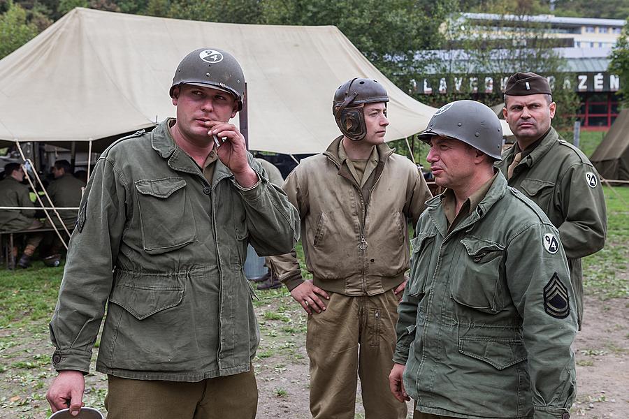 Freedom and Sport - 70th anniversary of the American football match played by the U.S. Army, Český Krumlov, Saturday 26th September 2015