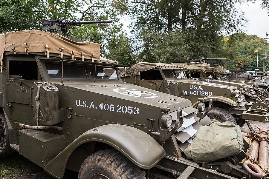 Freedom and Sport - 70th anniversary of the American football match played by the U.S. Army, Český Krumlov, Saturday 26th September 2015