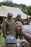 Freiheit und Sport - 70. Jubiläum des Matches der amerikanischen Armee im amerikanischen Fußball, Český Krumlov, Samstag 26. September 2015, Foto: Lubor Mrázek