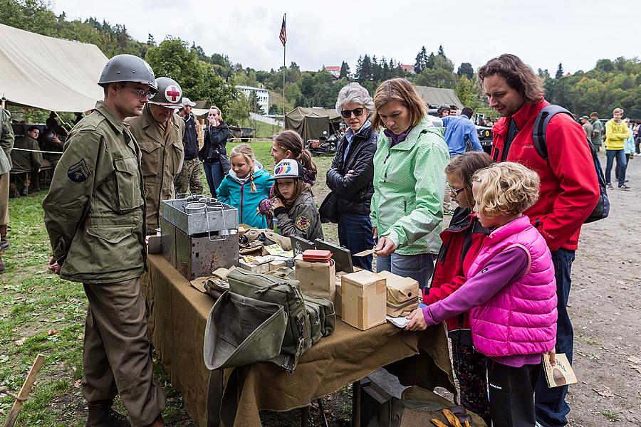 Freedom and Sport - 70th anniversary of the American football match played by the U.S. Army, Český Krumlov, Saturday 26th September 2015
