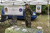 Freiheit und Sport - 70. Jubiläum des Matches der amerikanischen Armee im amerikanischen Fußball, Český Krumlov, Samstag 26. September 2015, Foto: Lubor Mrázek