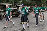 Freedom and Sport - 70th anniversary of the American football match played by the U.S. Army, Český Krumlov, Saturday 26th September 2015, photo by: Lubor Mrázek