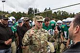 Freiheit und Sport - 70. Jubiläum des Matches der amerikanischen Armee im amerikanischen Fußball, Český Krumlov, Samstag 26. September 2015, Foto: Lubor Mrázek