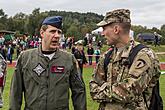 Freiheit und Sport - 70. Jubiläum des Matches der amerikanischen Armee im amerikanischen Fußball, Český Krumlov, Samstag 26. September 2015, Foto: Lubor Mrázek