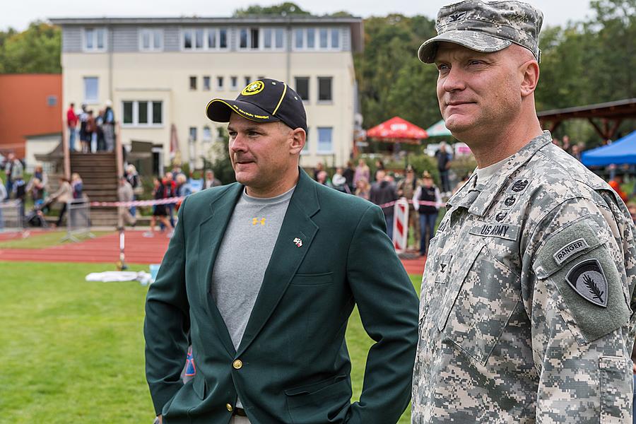 Freedom and Sport - 70th anniversary of the American football match played by the U.S. Army, Český Krumlov, Saturday 26th September 2015