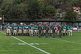 Svoboda a sport - 70. výročí utkání americké armády v americkém fotbale, Český Krumlov sobota 26. září 2015, foto: Lubor Mrázek