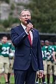 Freiheit und Sport - 70. Jubiläum des Matches der amerikanischen Armee im amerikanischen Fußball, Český Krumlov, Samstag 26. September 2015, Foto: Lubor Mrázek