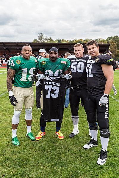 Freedom and Sport - 70th anniversary of the American football match played by the U.S. Army, Český Krumlov, Saturday 26th September 2015