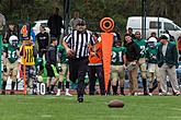 Freiheit und Sport - 70. Jubiläum des Matches der amerikanischen Armee im amerikanischen Fußball, Český Krumlov, Samstag 26. September 2015, Foto: Lubor Mrázek