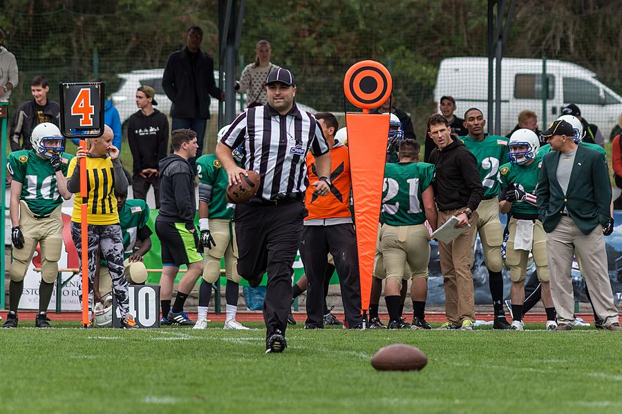 Freedom and Sport - 70th anniversary of the American football match played by the U.S. Army, Český Krumlov, Saturday 26th September 2015