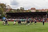 Svoboda a sport - 70. výročí utkání americké armády v americkém fotbale, Český Krumlov sobota 26. září 2015, foto: Lubor Mrázek