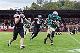 Freiheit und Sport - 70. Jubiläum des Matches der amerikanischen Armee im amerikanischen Fußball, Český Krumlov, Samstag 26. September 2015, Foto: Lubor Mrázek