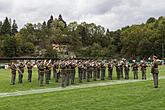 Freiheit und Sport - 70. Jubiläum des Matches der amerikanischen Armee im amerikanischen Fußball, Český Krumlov, Samstag 26. September 2015, Foto: Lubor Mrázek