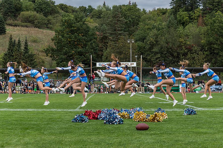 Freiheit und Sport - 70. Jubiläum des Matches der amerikanischen Armee im amerikanischen Fußball, Český Krumlov, Samstag 26. September 2015