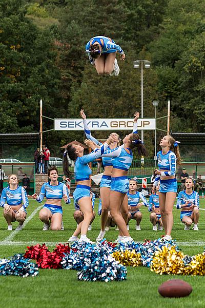 Freiheit und Sport - 70. Jubiläum des Matches der amerikanischen Armee im amerikanischen Fußball, Český Krumlov, Samstag 26. September 2015