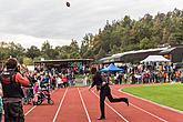 Svoboda a sport - 70. výročí utkání americké armády v americkém fotbale, Český Krumlov sobota 26. září 2015, foto: Lubor Mrázek