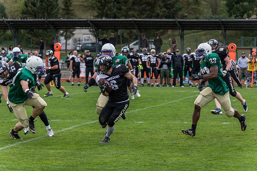 Svoboda a sport - 70. výročí utkání americké armády v americkém fotbale, Český Krumlov sobota 26. září 2015