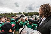 Freiheit und Sport - 70. Jubiläum des Matches der amerikanischen Armee im amerikanischen Fußball, Český Krumlov, Samstag 26. September 2015, Foto: Lubor Mrázek