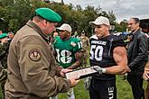 Freiheit und Sport - 70. Jubiläum des Matches der amerikanischen Armee im amerikanischen Fußball, Český Krumlov, Samstag 26. September 2015, Foto: Lubor Mrázek