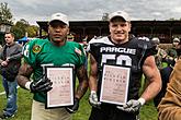 Freedom and Sport - 70th anniversary of the American football match played by the U.S. Army, Český Krumlov, Saturday 26th September 2015, photo by: Lubor Mrázek