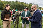 Freiheit und Sport - 70. Jubiläum des Matches der amerikanischen Armee im amerikanischen Fußball, Český Krumlov, Samstag 26. September 2015, Foto: Lubor Mrázek