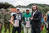 Freiheit und Sport - 70. Jubiläum des Matches der amerikanischen Armee im amerikanischen Fußball, Český Krumlov, Samstag 26. September 2015, Foto: Lubor Mrázek