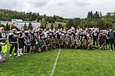 Freiheit und Sport - 70. Jubiläum des Matches der amerikanischen Armee im amerikanischen Fußball, Český Krumlov, Samstag 26. September 2015, Foto: Lubor Mrázek