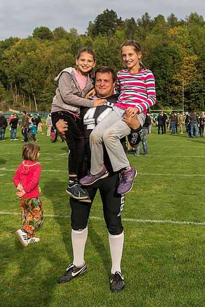 Freedom and Sport - 70th anniversary of the American football match played by the U.S. Army, Český Krumlov, Saturday 26th September 2015