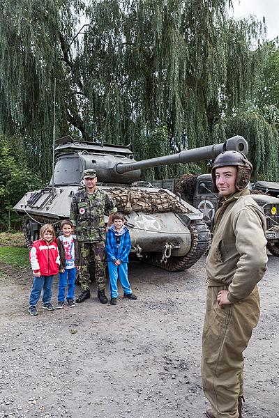 Freedom and Sport - 70th anniversary of the American football match played by the U.S. Army, Český Krumlov, Saturday Sunday 27th September 2015