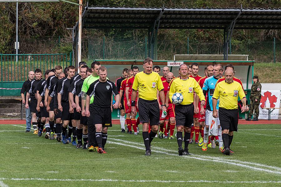 Freiheit und Sport - 70. Jubiläum des Matches der amerikanischen Armee im amerikanischen Fußball, Český Krumlov, Samstag Sonntag 27. September 2015