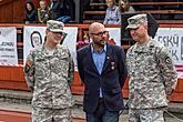 Freiheit und Sport - 70. Jubiläum des Matches der amerikanischen Armee im amerikanischen Fußball, Český Krumlov, Samstag Sonntag 27. September 2015, Foto: Lubor Mrázek