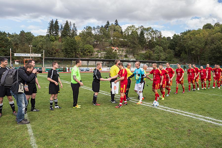 Svoboda a sport - 70. výročí utkání americké armády v americkém fotbale, Český Krumlov neděle 27. září 2015