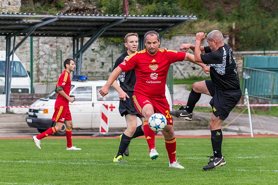 Svoboda a sport - 70. výročí utkání americké armády v americkém fotbale, Český Krumlov neděle 27. září 2015