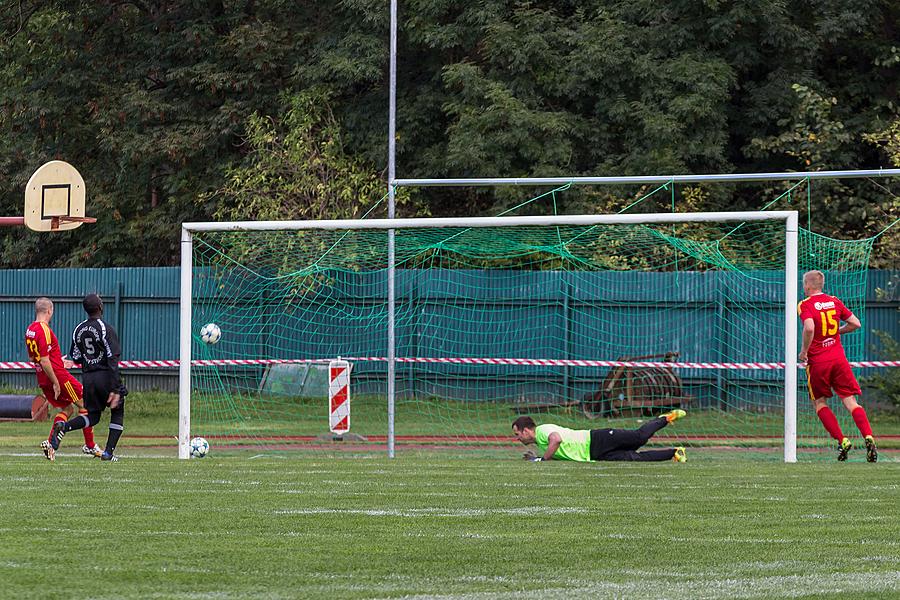 Freiheit und Sport - 70. Jubiläum des Matches der amerikanischen Armee im amerikanischen Fußball, Český Krumlov, Samstag Sonntag 27. September 2015