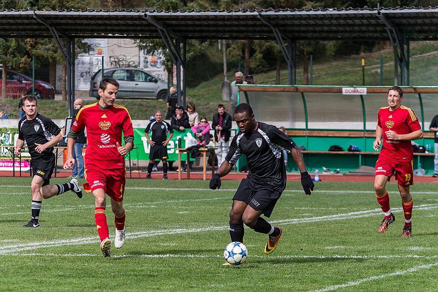 Svoboda a sport - 70. výročí utkání americké armády v americkém fotbale, Český Krumlov neděle 27. září 2015