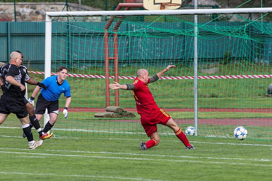 Svoboda a sport - 70. výročí utkání americké armády v americkém fotbale, Český Krumlov neděle 27. září 2015