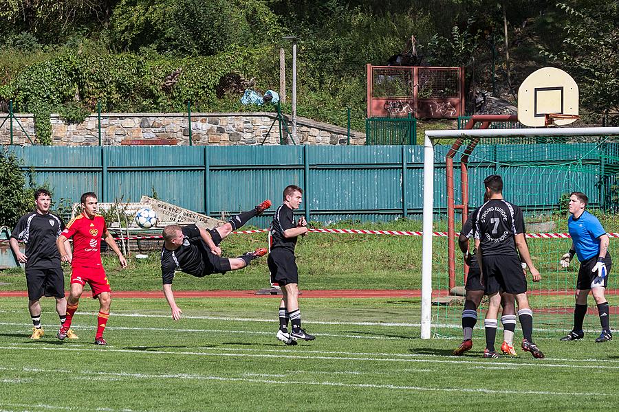 Svoboda a sport - 70. výročí utkání americké armády v americkém fotbale, Český Krumlov neděle 27. září 2015